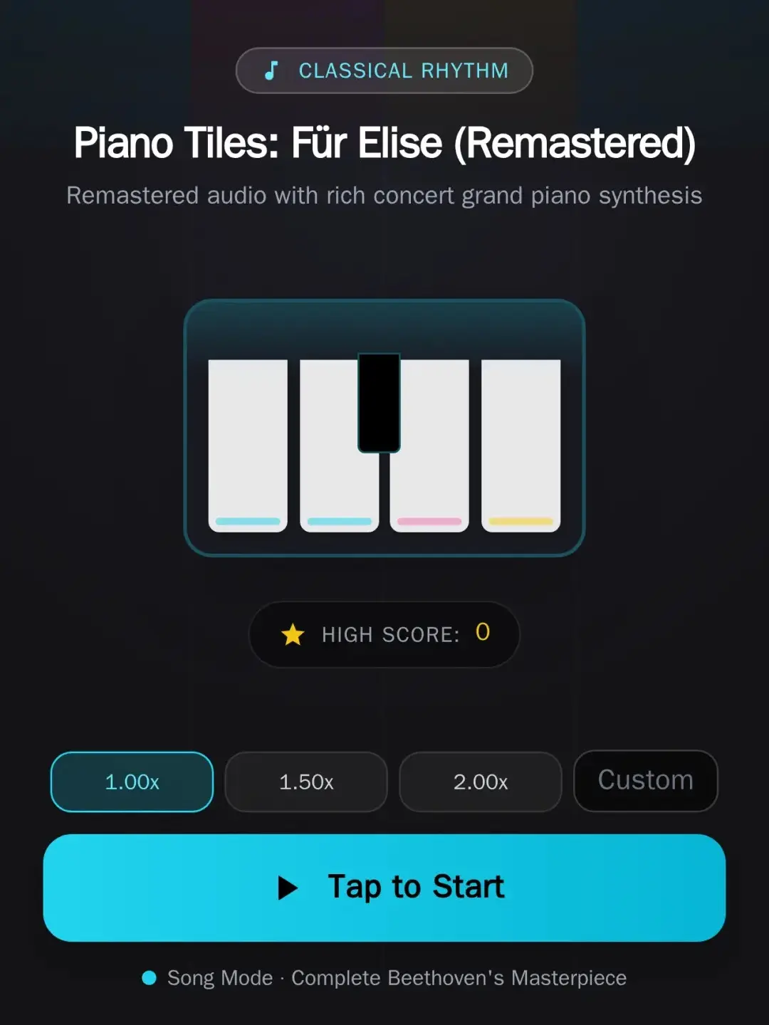 Piano Tiles: Für Elise (Remastered) cover