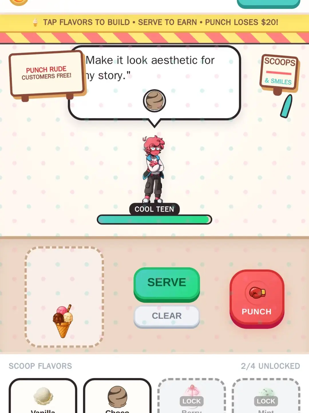 Ice Cream Parlor: Serve or Punch! cover