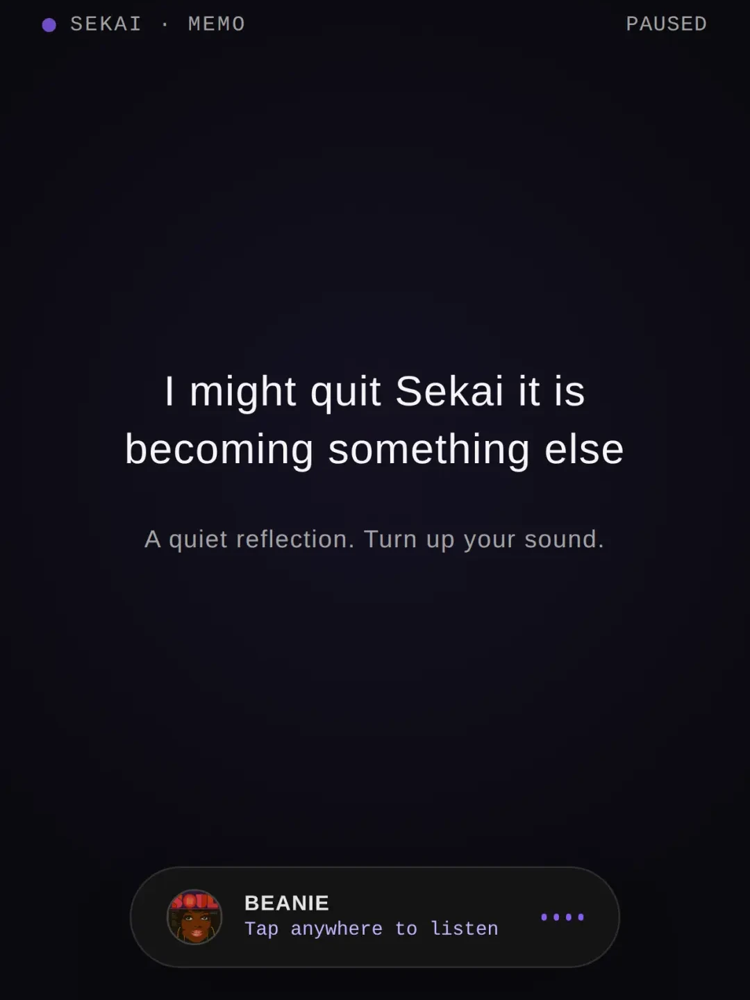 I might quit Sekai cover