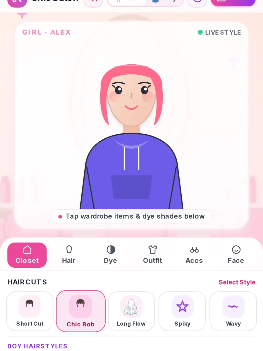 Chic Character Salon cover