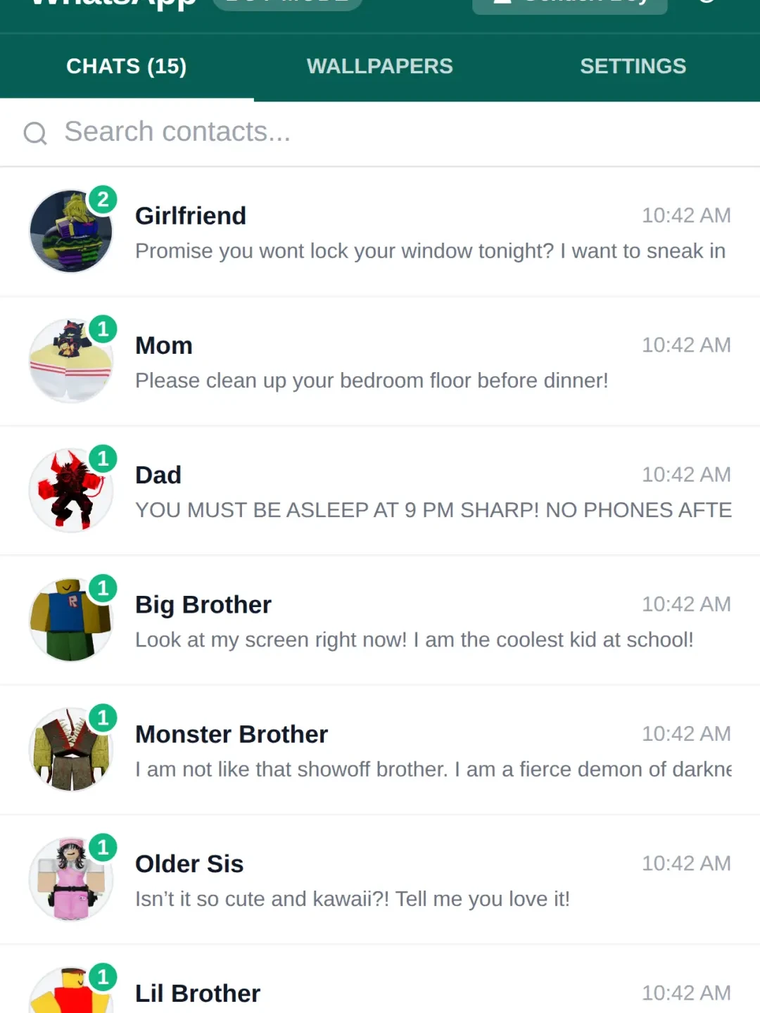 WhatsApp roblox addition cover