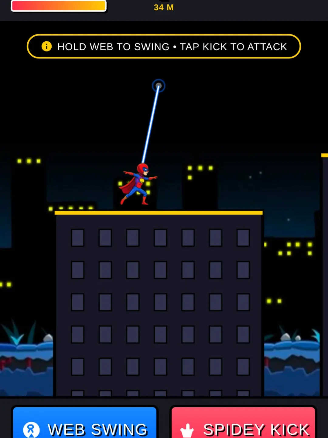 Stickman Spider Swing & Fight cover