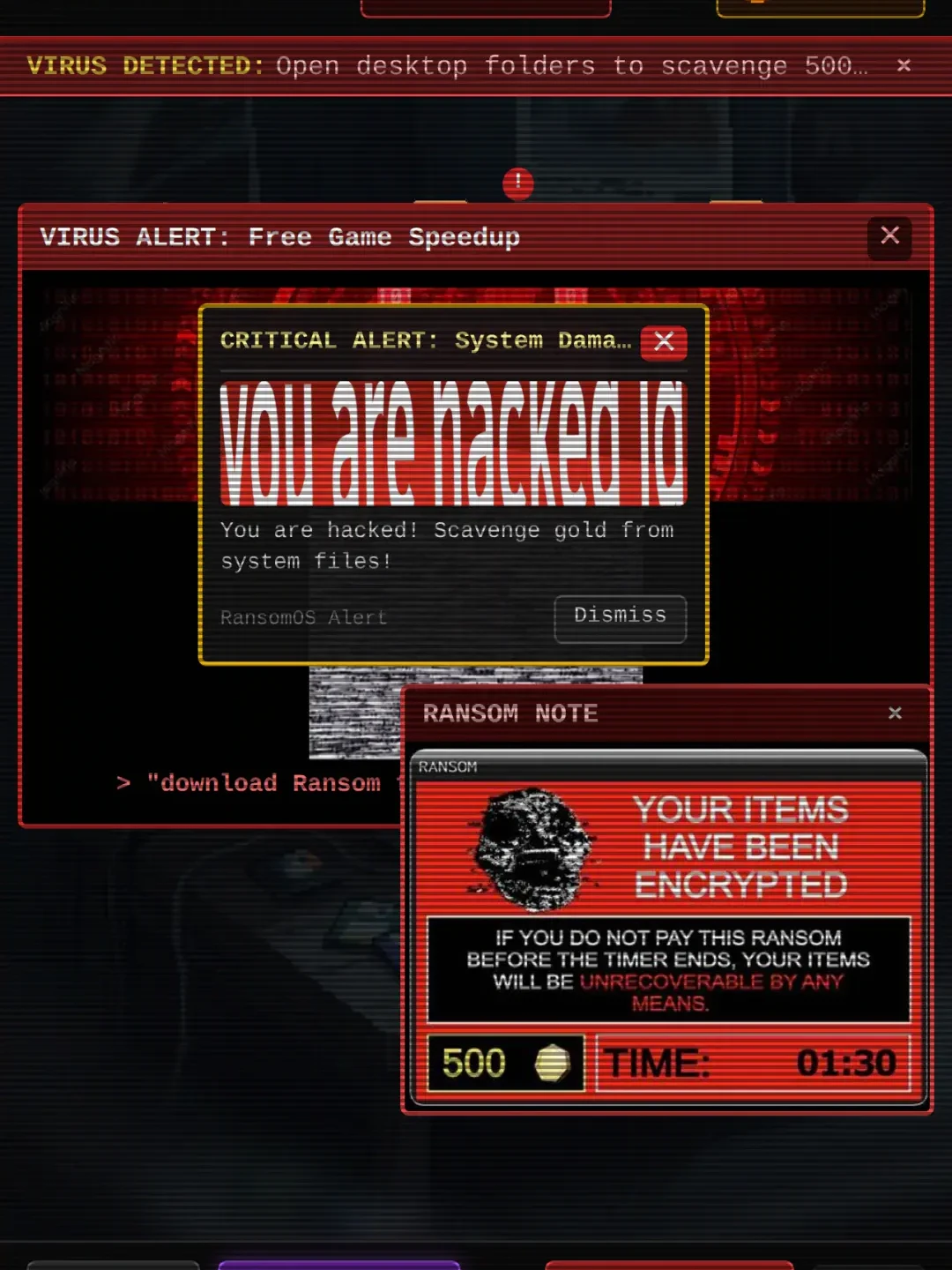 Ransomware-this user been hacked cover