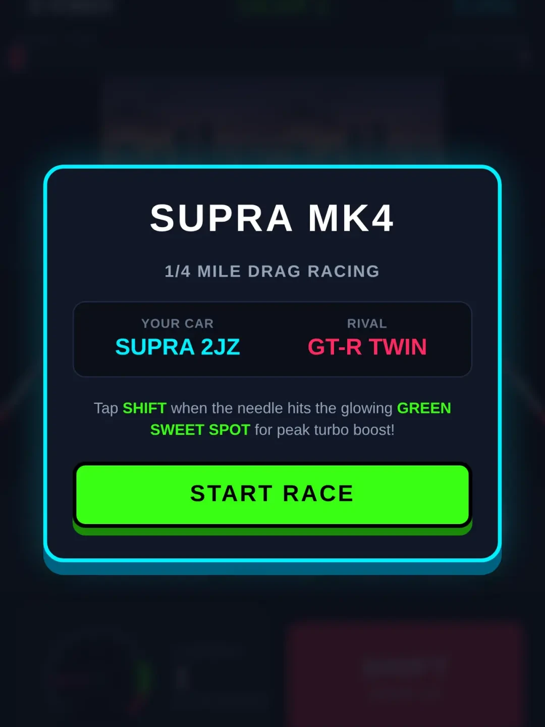 Supra MK4 Drag Race cover