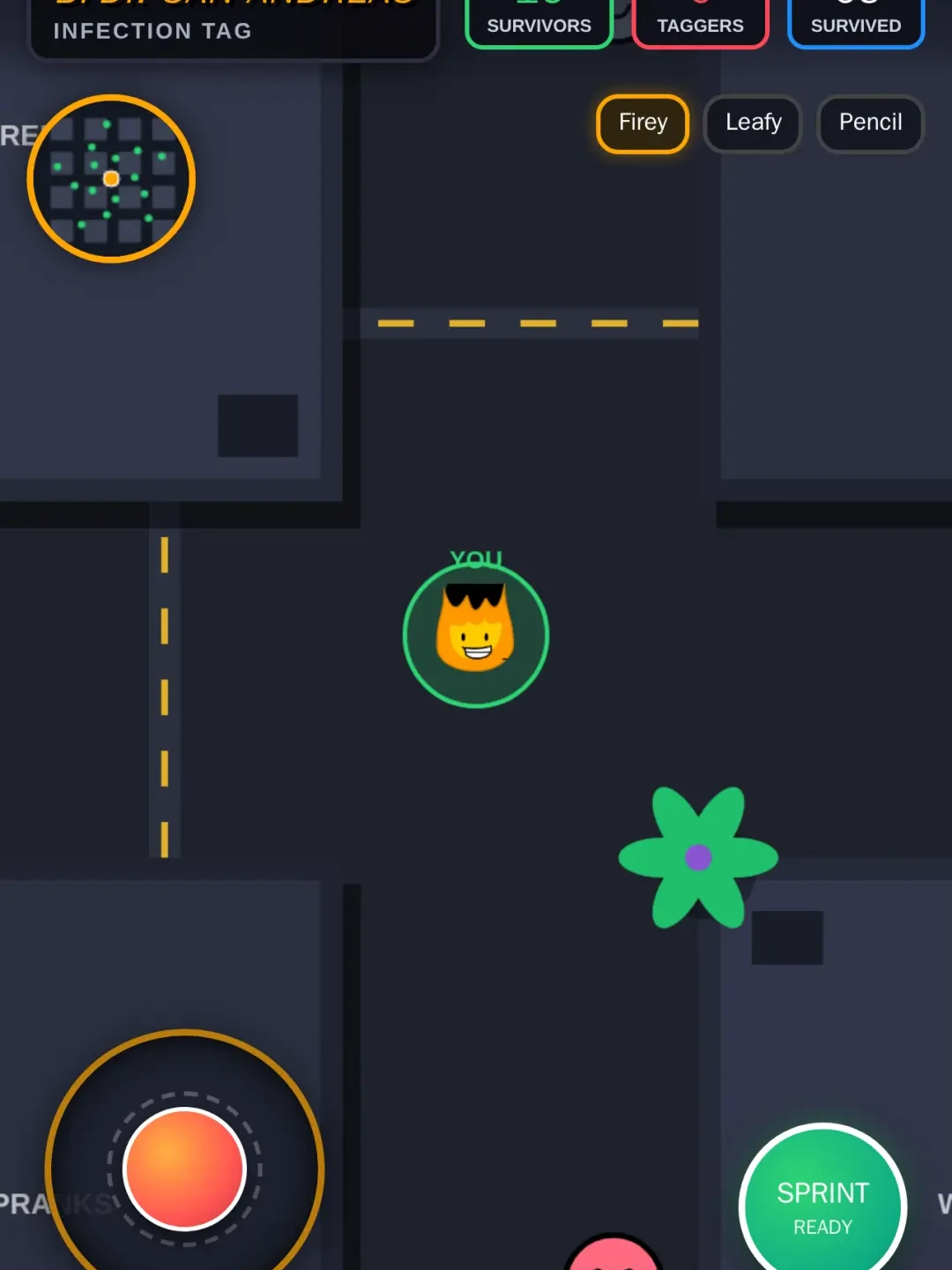 BFDI: The Tag Game - San Andreas Edition cover
