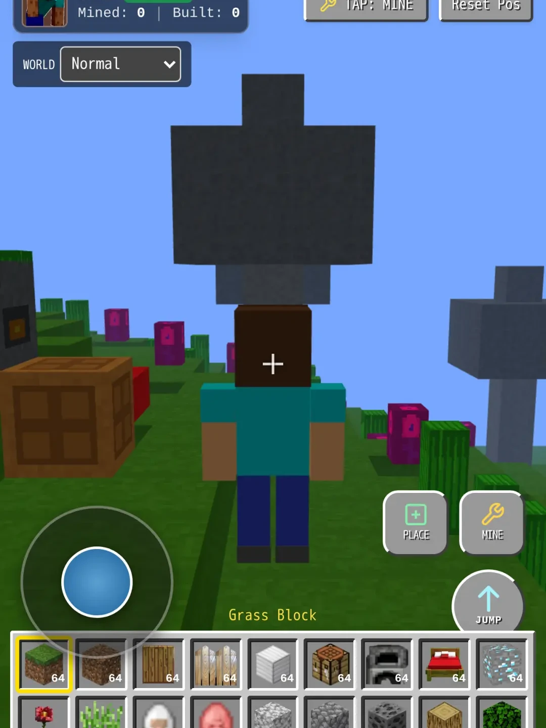 Minecraft Steve 3D Sandbox cover