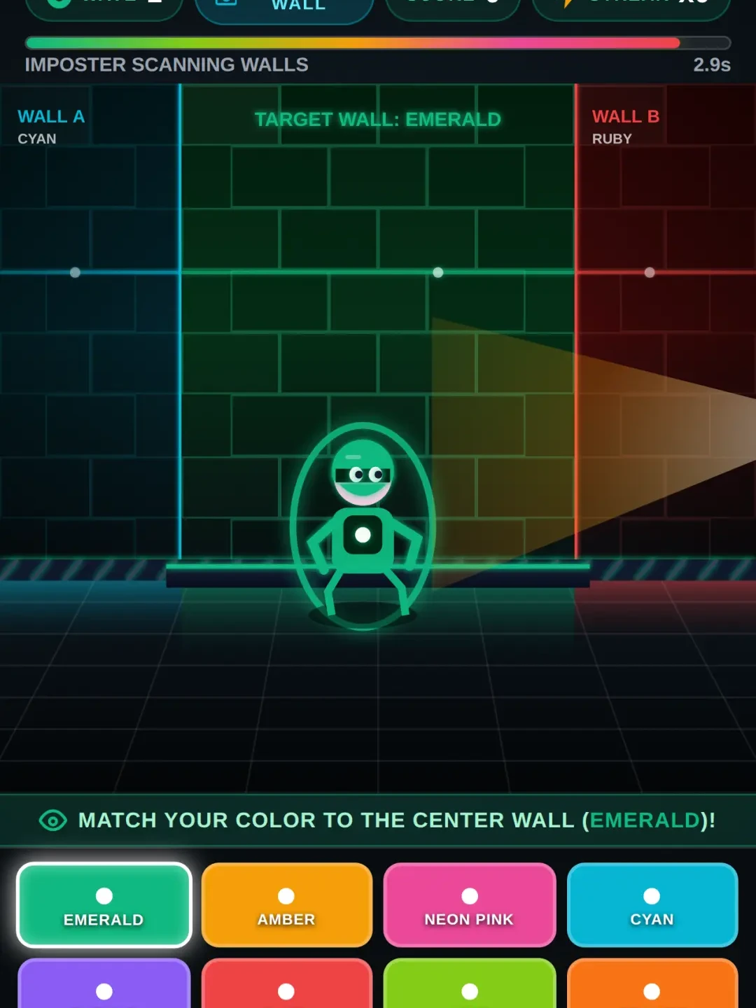 Human Chameleon: Color Walls Stealth cover