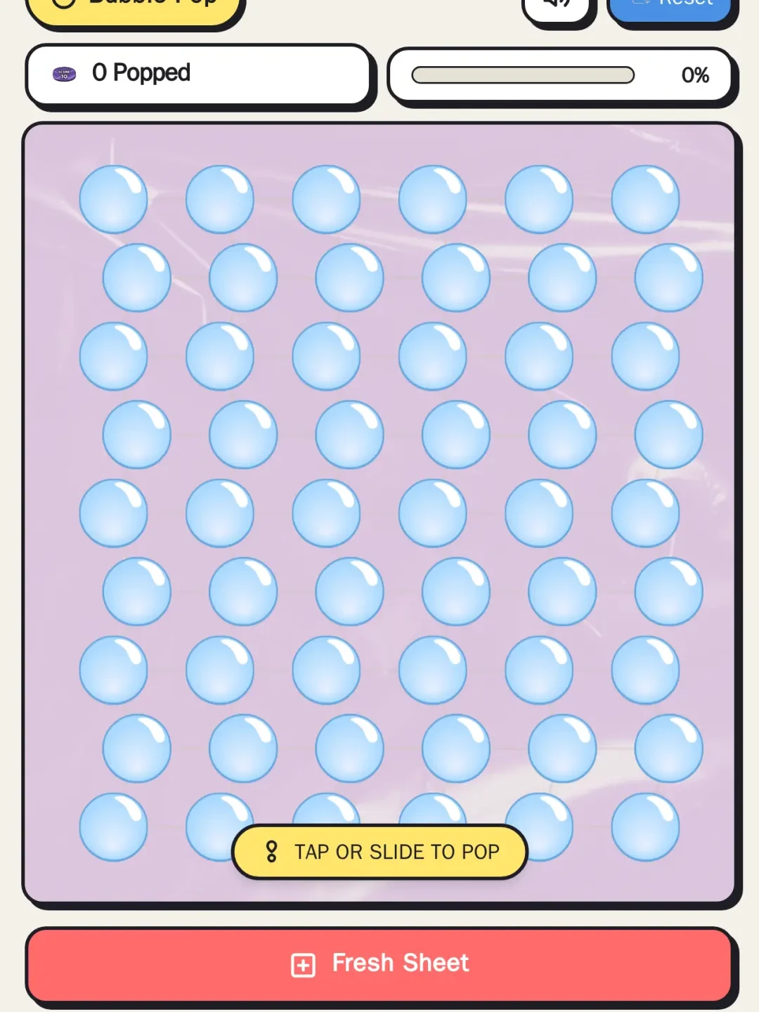 Bubble Pop - Plastic Wrap Simulator cover