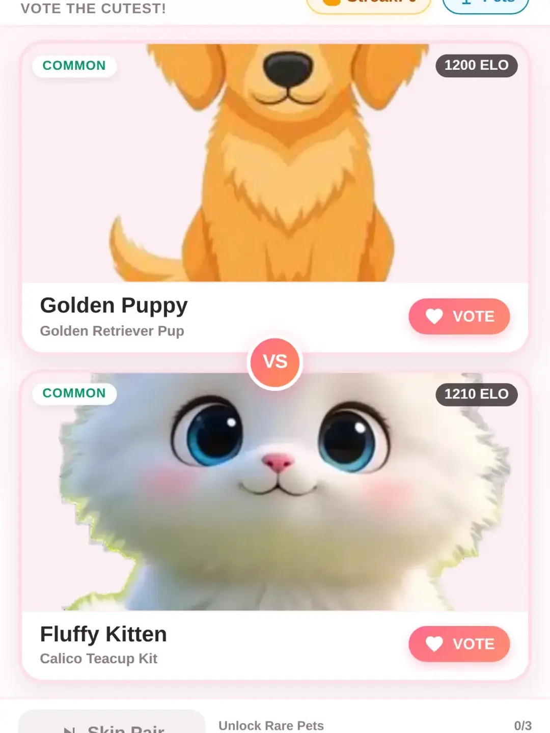 Pet Battle - Cutest Animals cover