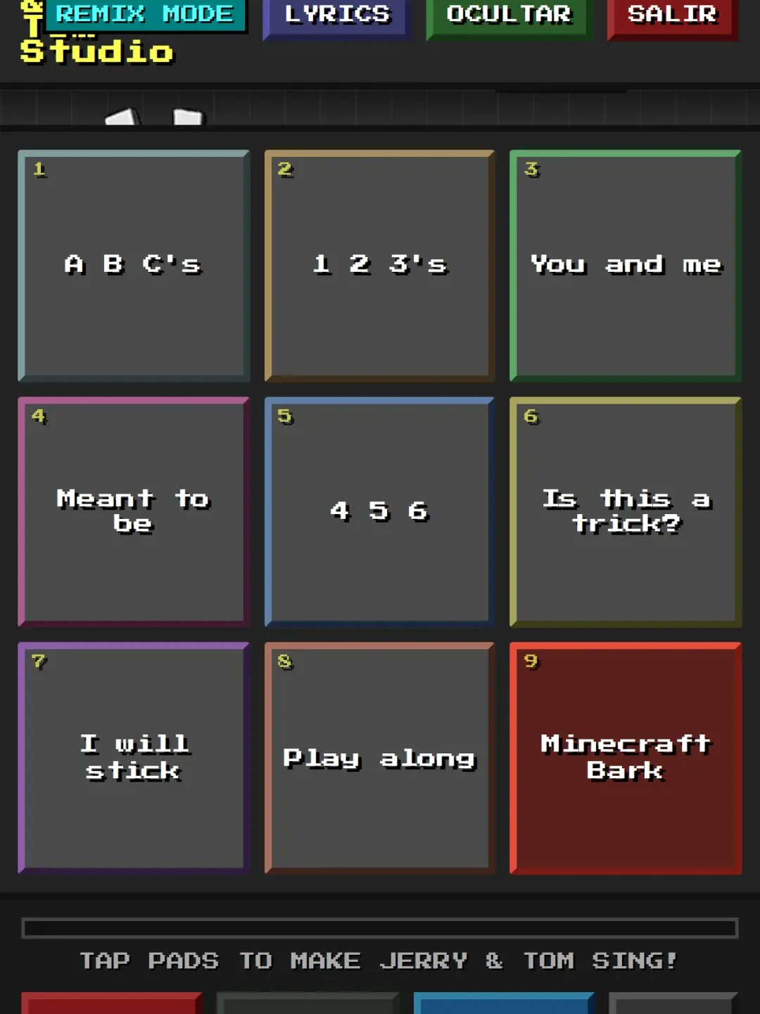 Jerry & Tom Minecraft Sound Studio cover