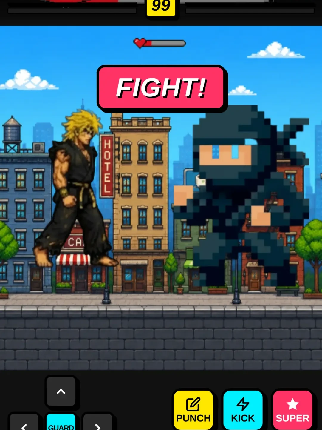 RIVALS — Arcade Fighting Duel cover