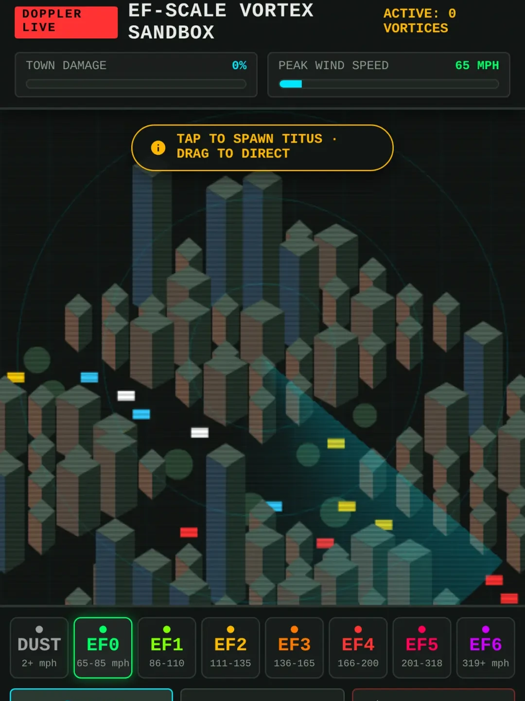 METEOROLOGICAL VORTEX SANDBOX · EF0-EF6 cover