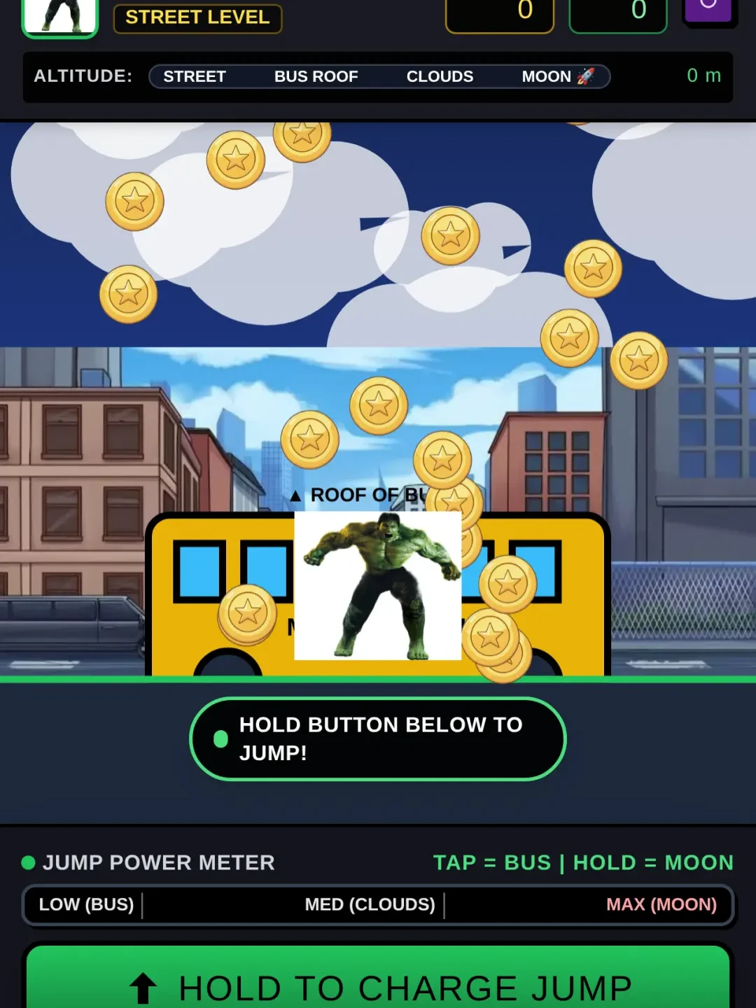 Hulk Jump To The Moon cover