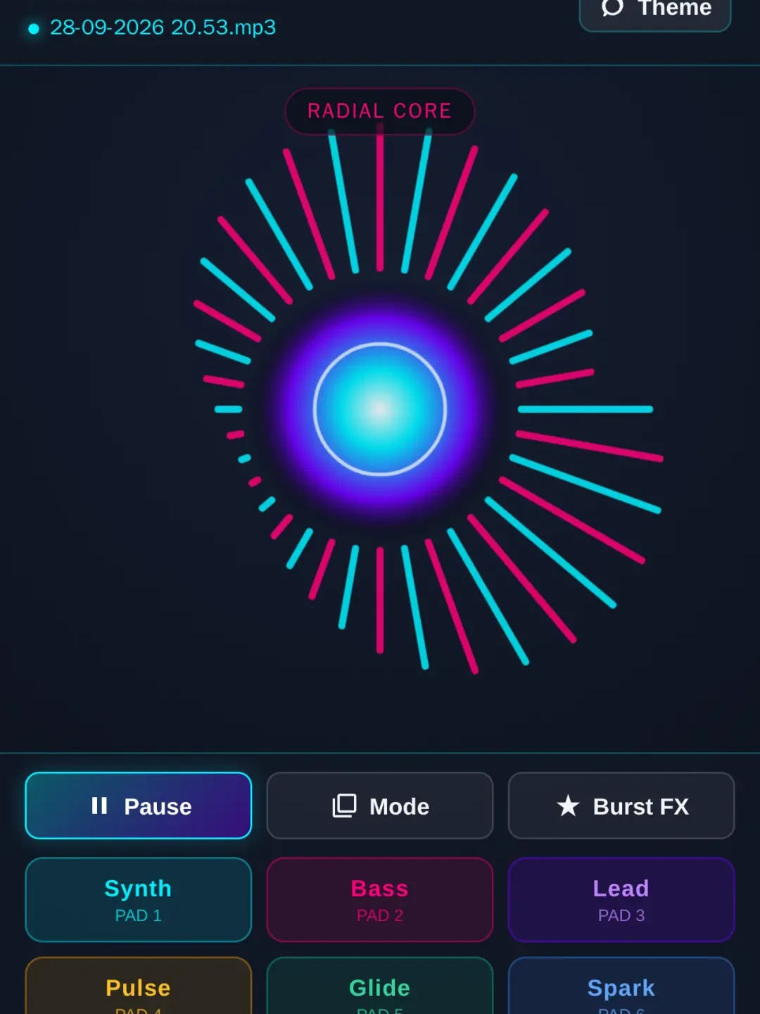 Sekai Neon Dream - Music Visualizer cover