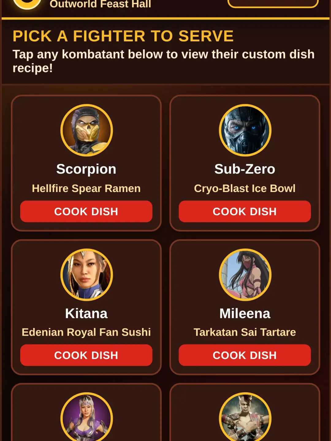 Mortal Kombat Kitchen cover