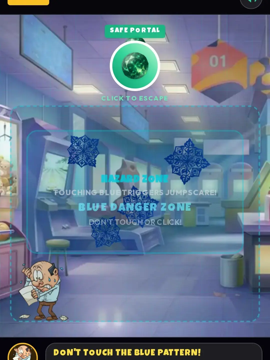 Don't Touch the Blue cover