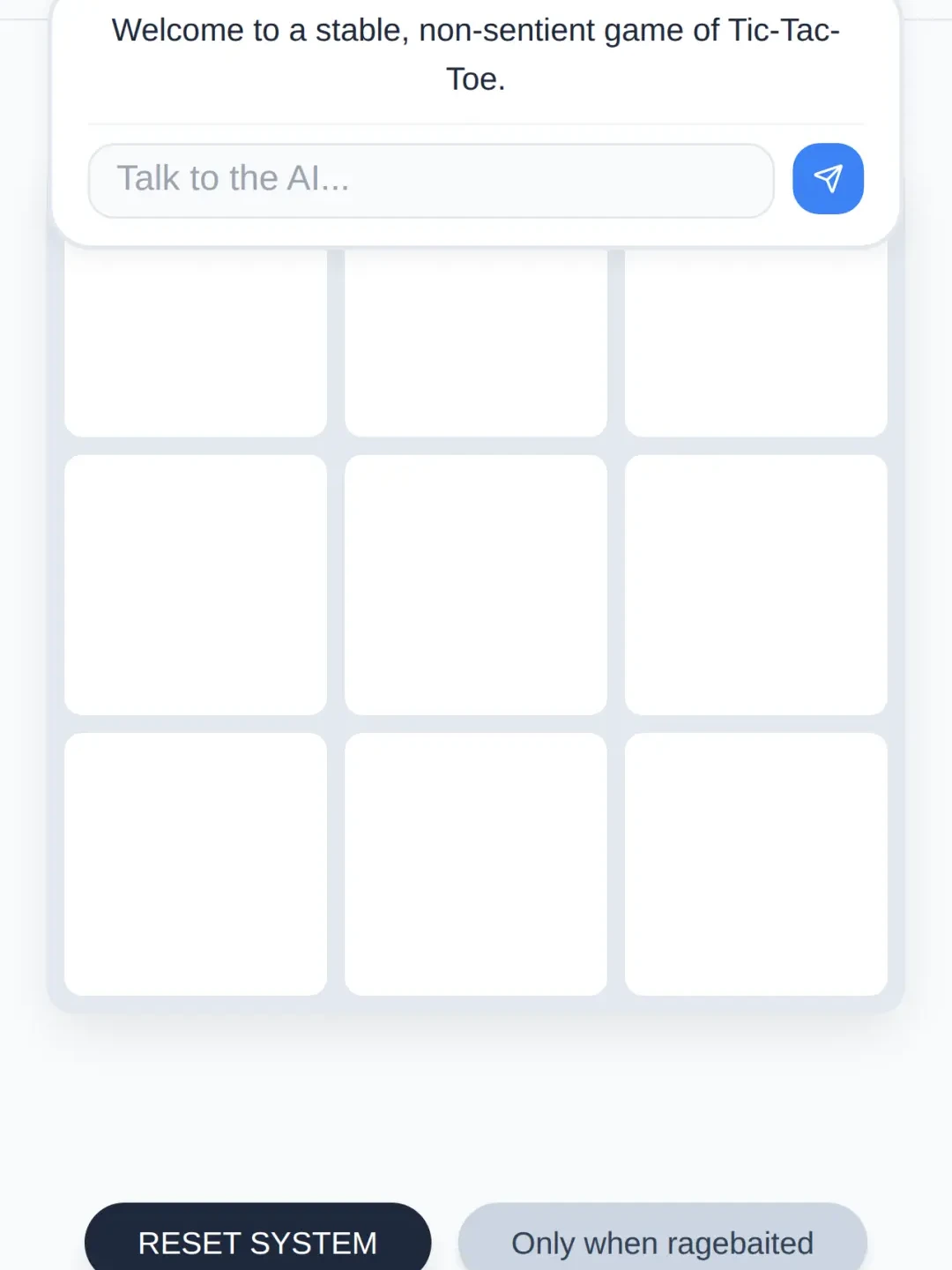 Accidental AI Tic-Tac-Toe cover
