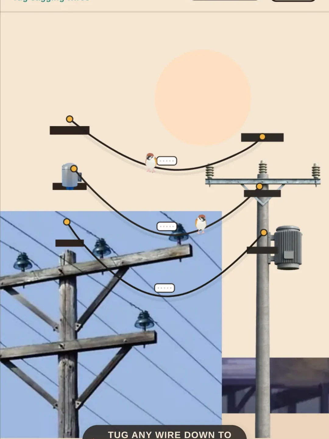 Power Pole Wire Toy cover