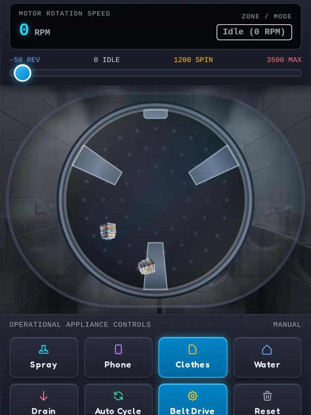 Industrial Washing Machine (Testing) cover