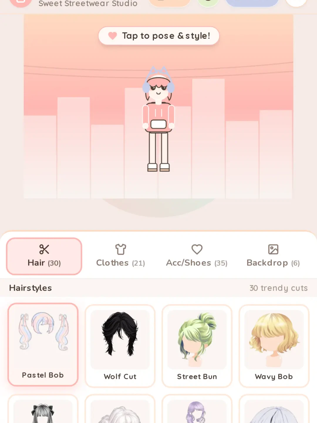 Pastel Street — Urban Streetwear Dress-up cover