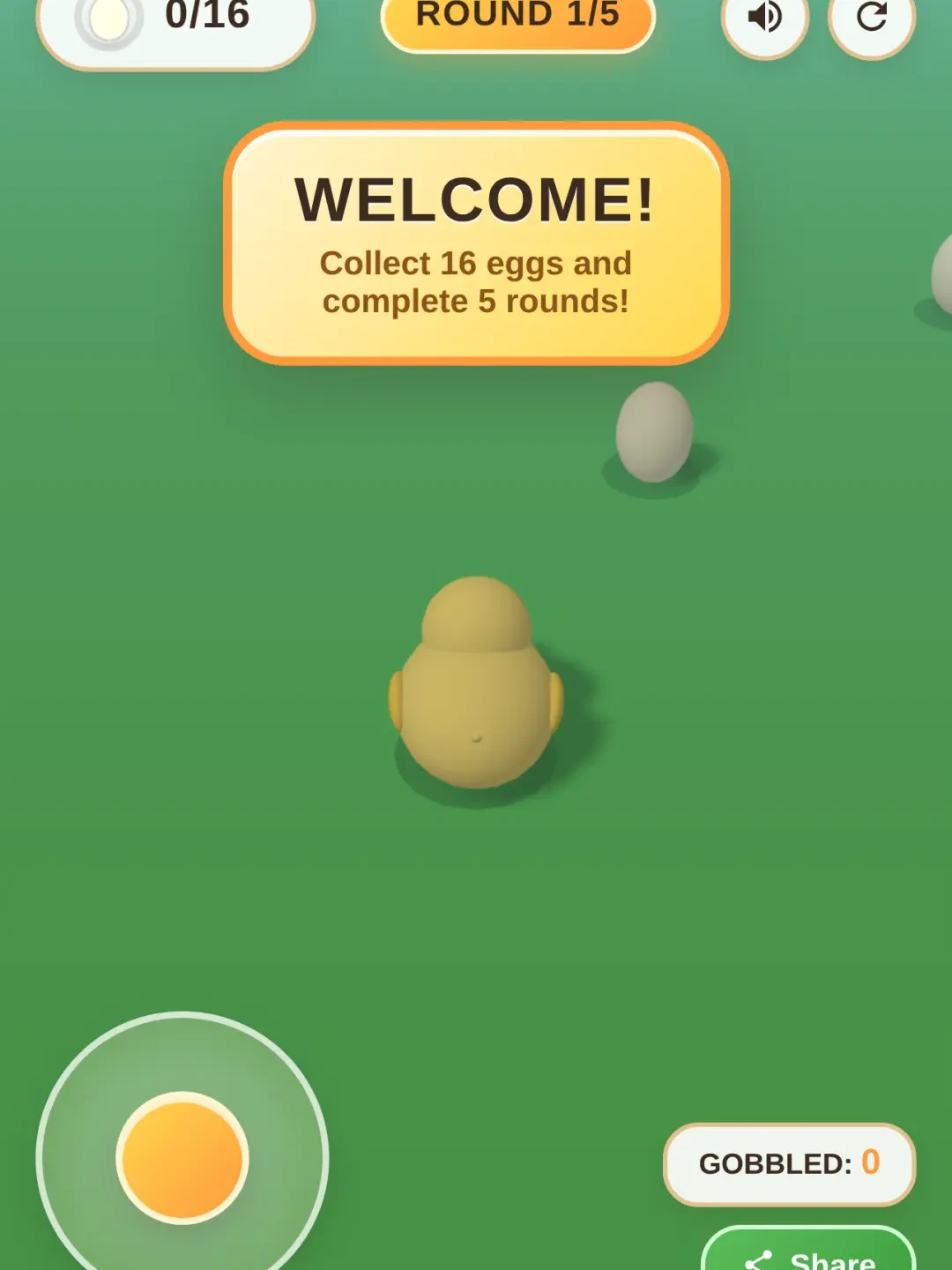 Egg gobble cover