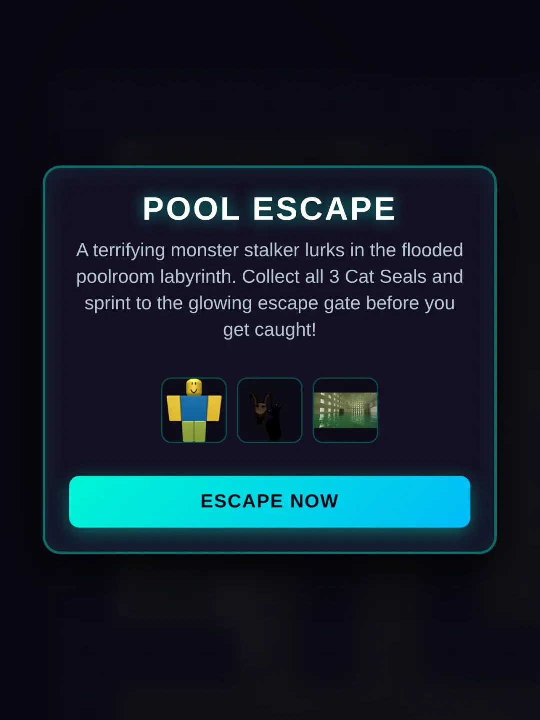 Mini Cat Escape: Pool Monster cover