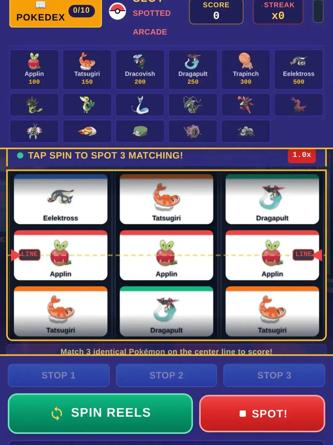 Poké-Slot Spotted! cover