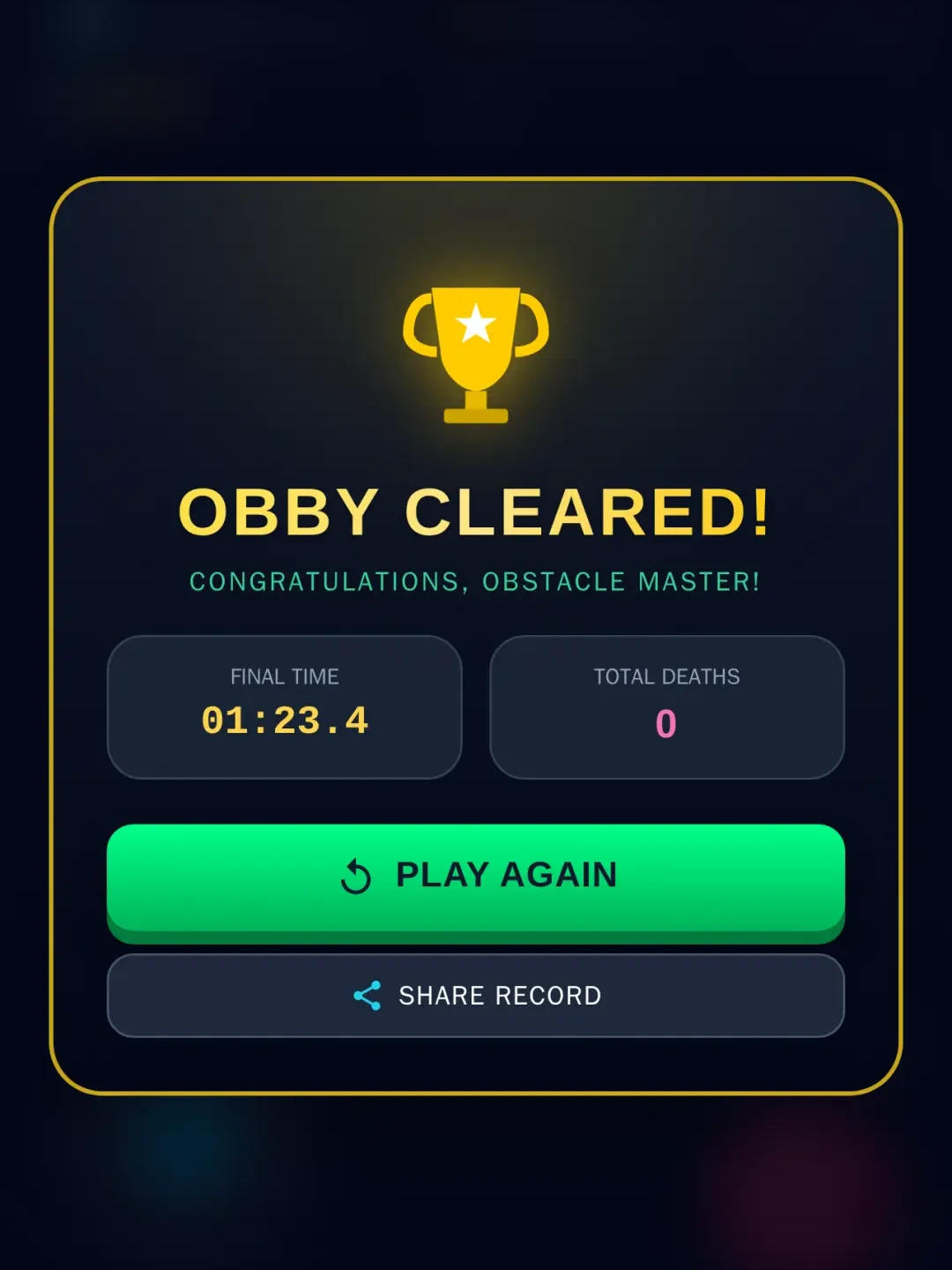 Roblox Obby Adventure cover
