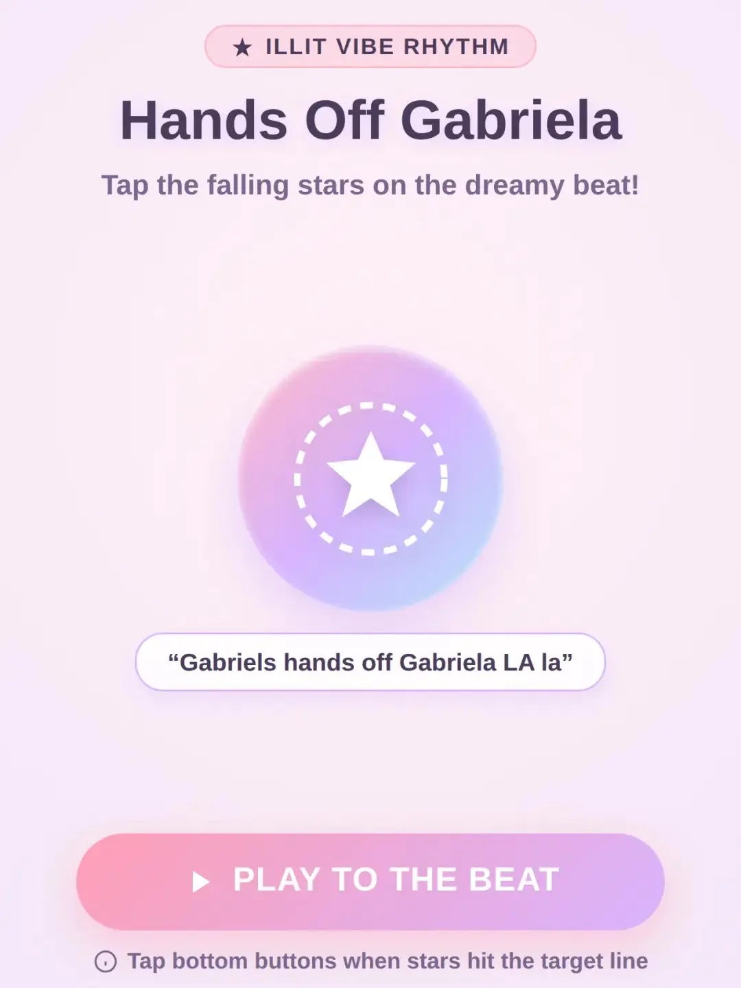 Hands Off Gabriela - Pastel K-Pop Rhythm cover
