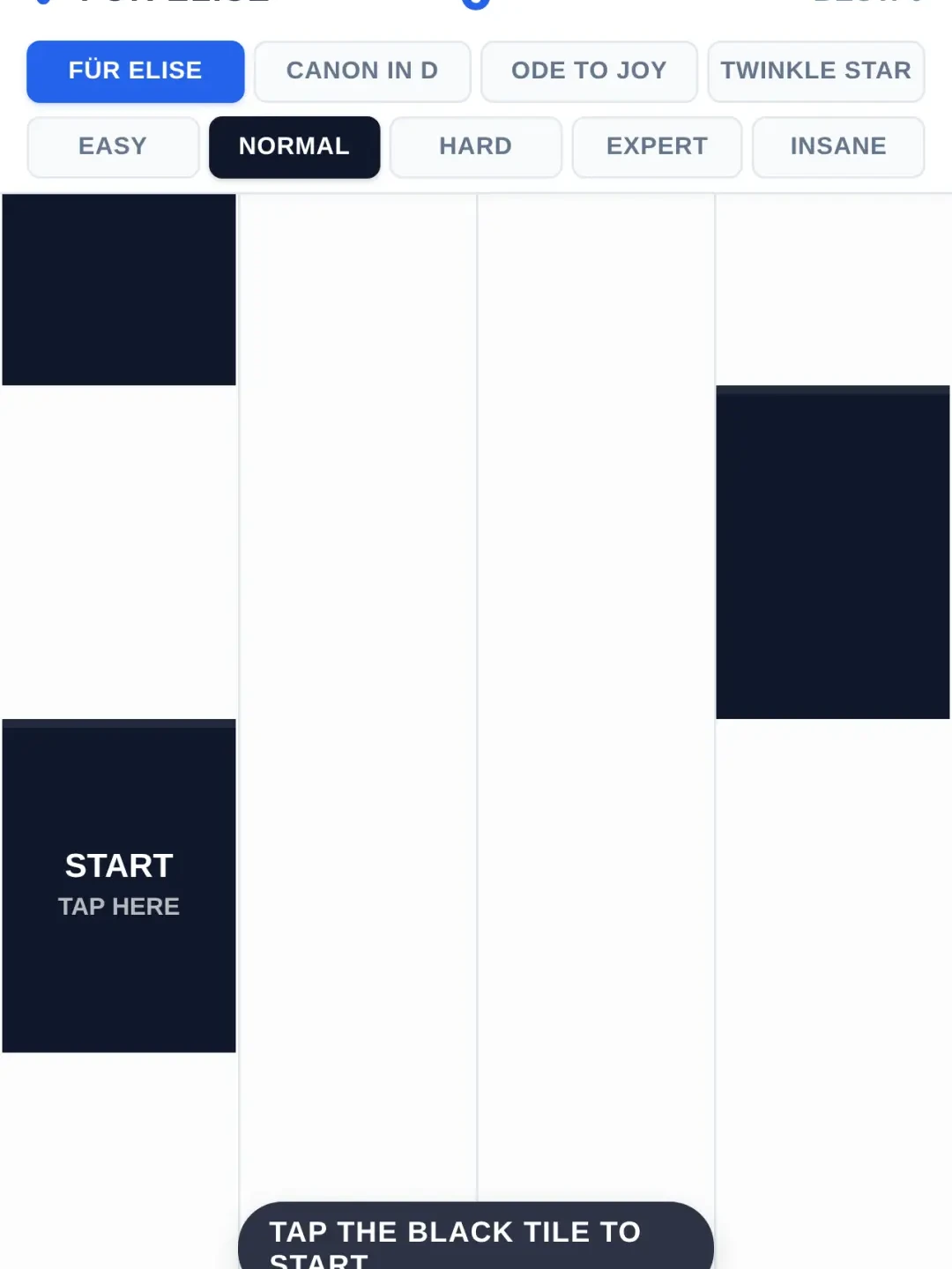 Piano Tiles - Für Elise cover