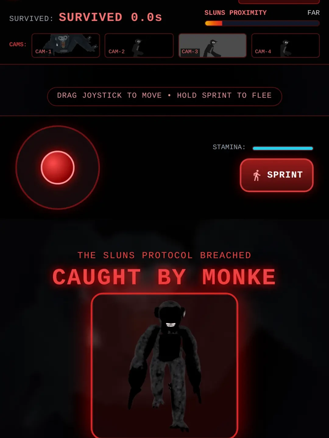 Gorilla Tag Horror: The Sluns cover