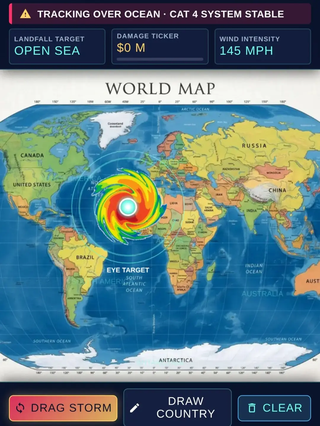 HURRICANE TRACKER & WORLD LAB cover