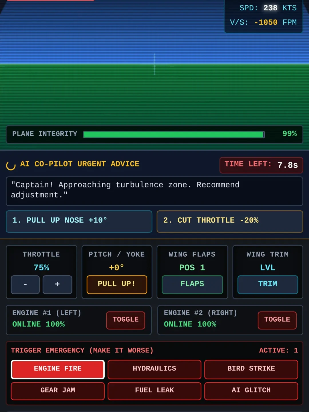 Chaos Cockpit Simulator cover