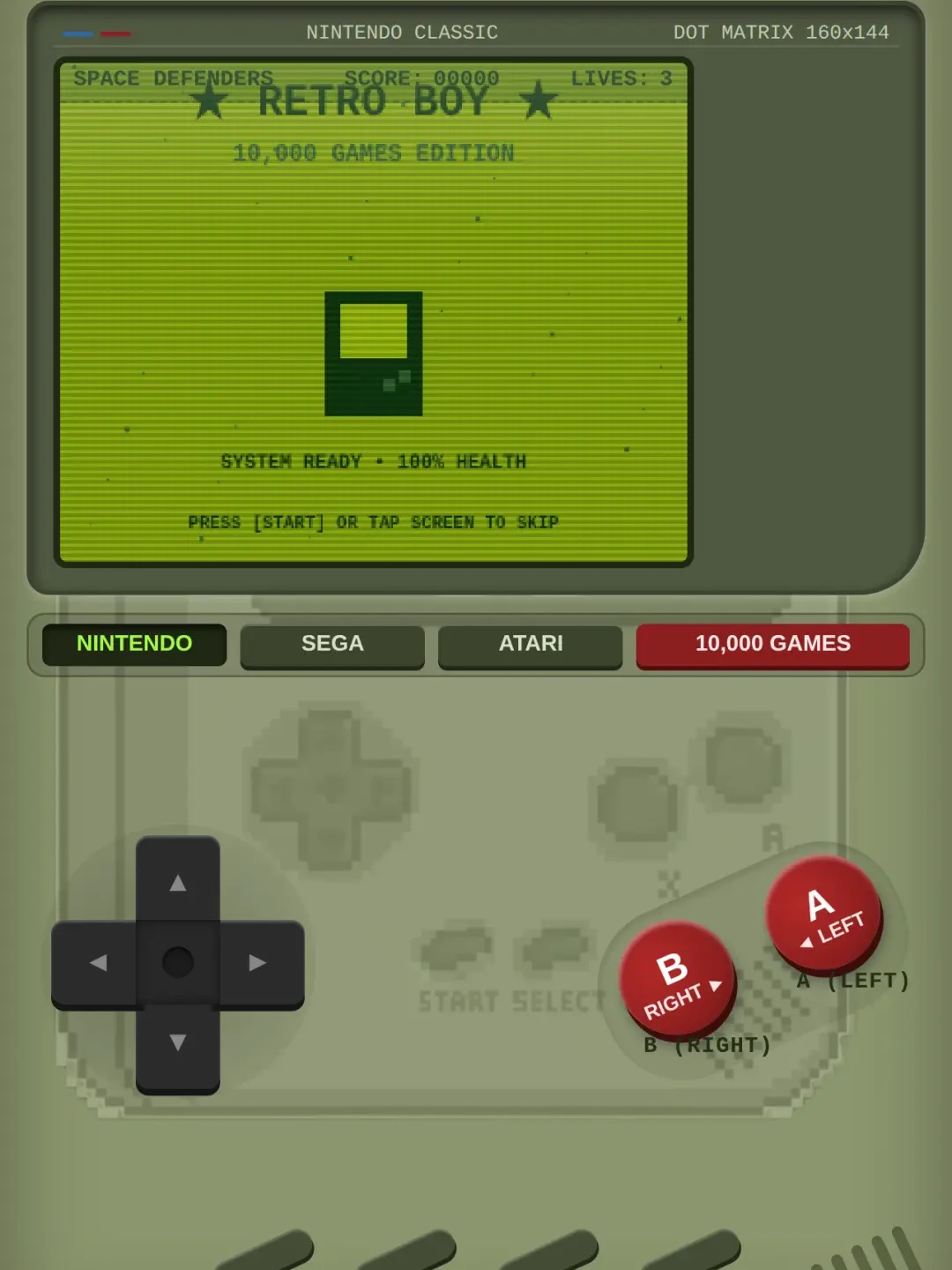 8-Bit Retro GameBoy - 10,000 Games cover