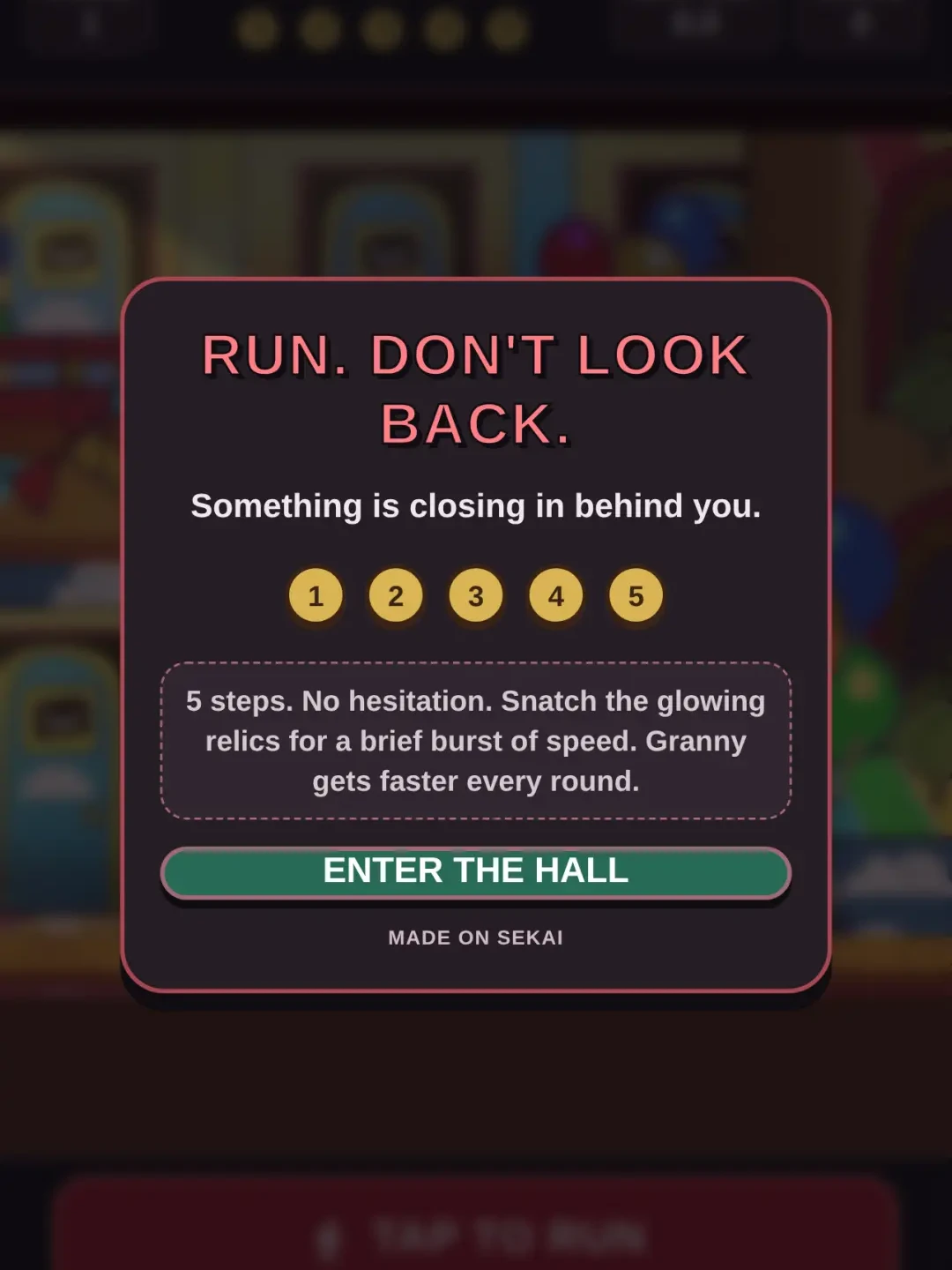 Escape Granny - 5 Steps Run cover