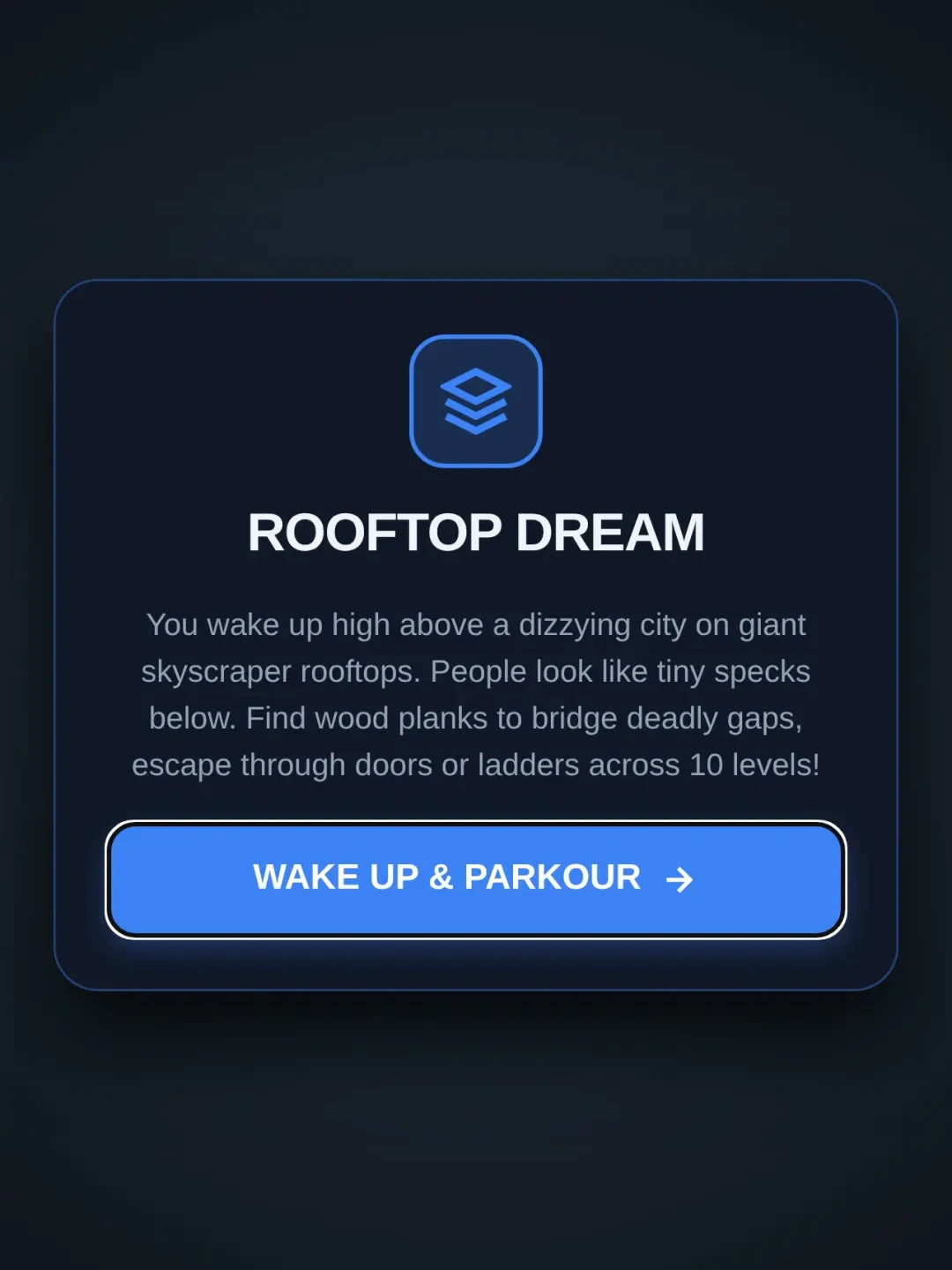 Skyscraper Dream: Rooftop Parkour cover