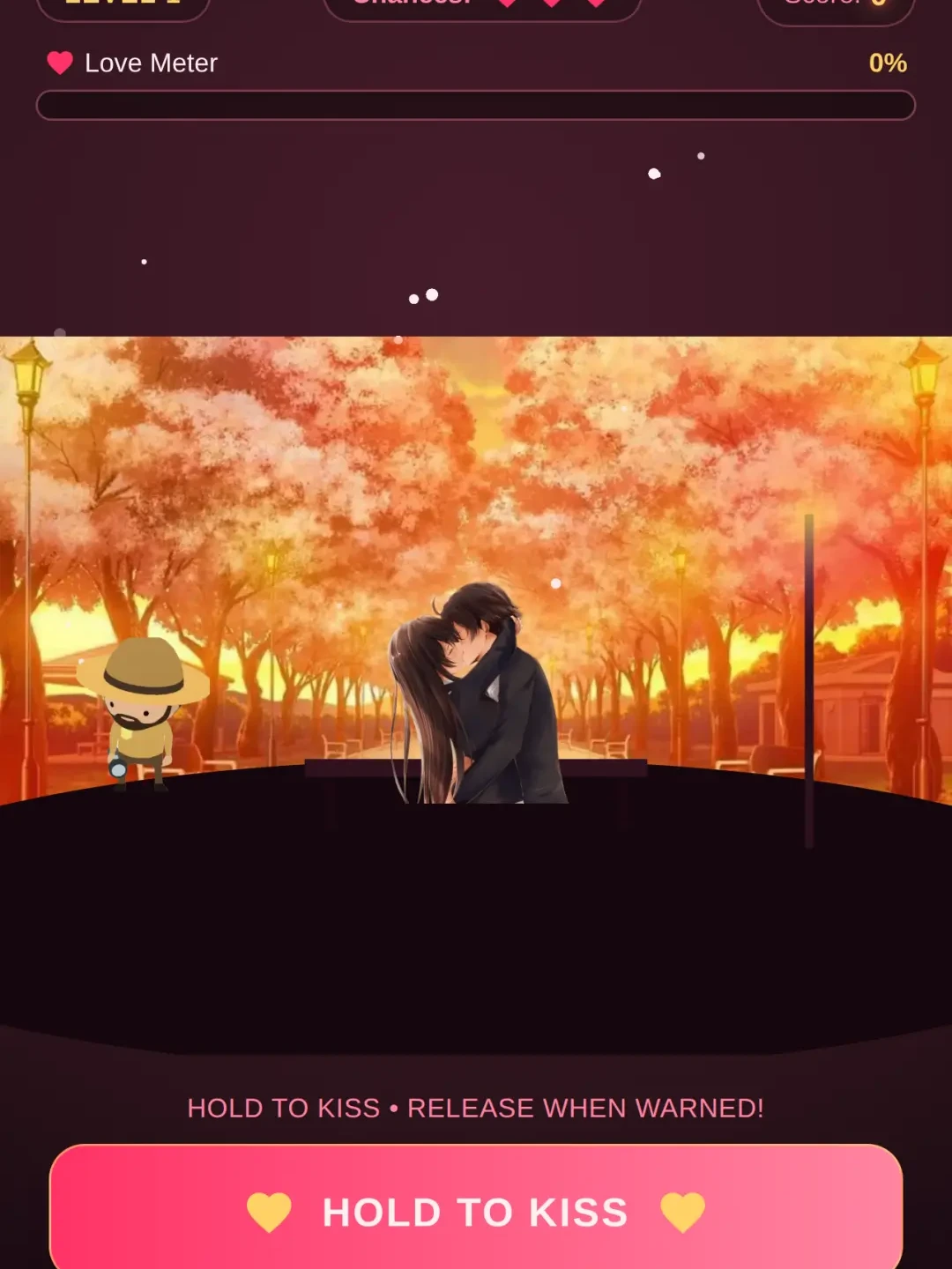 Sunset Kiss: Romantic Timing cover