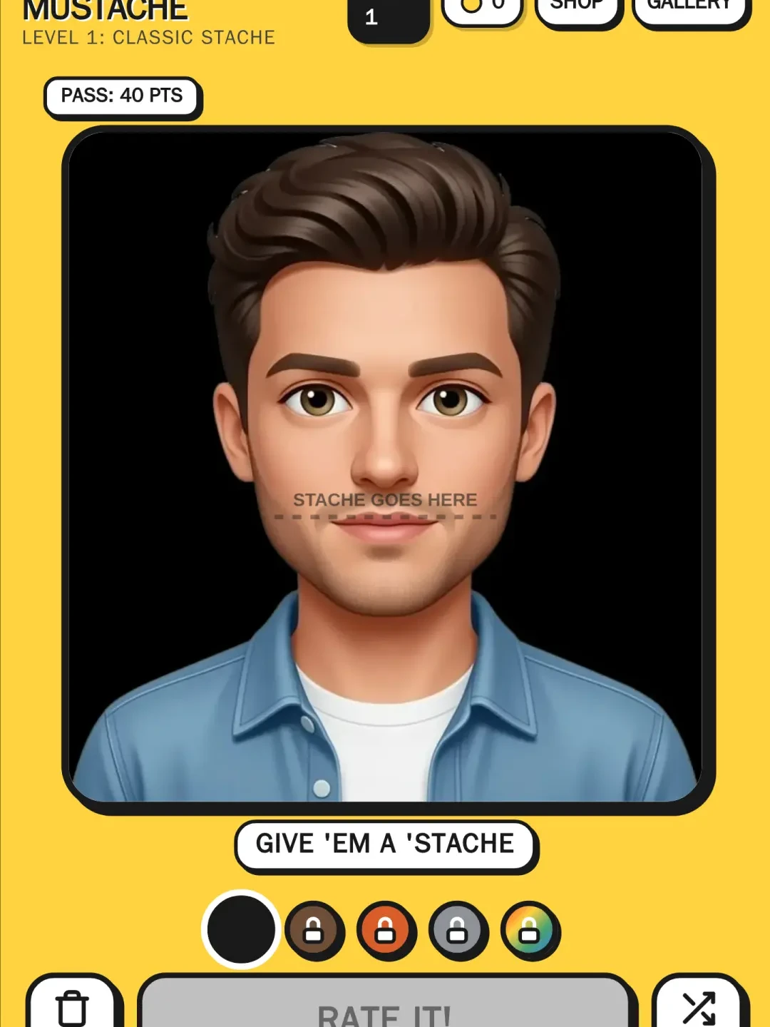 Draw the Mustache cover