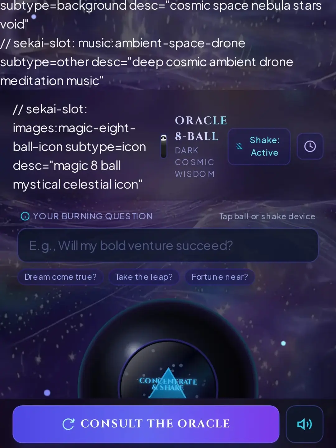 Mystic 8-Ball Oracle cover