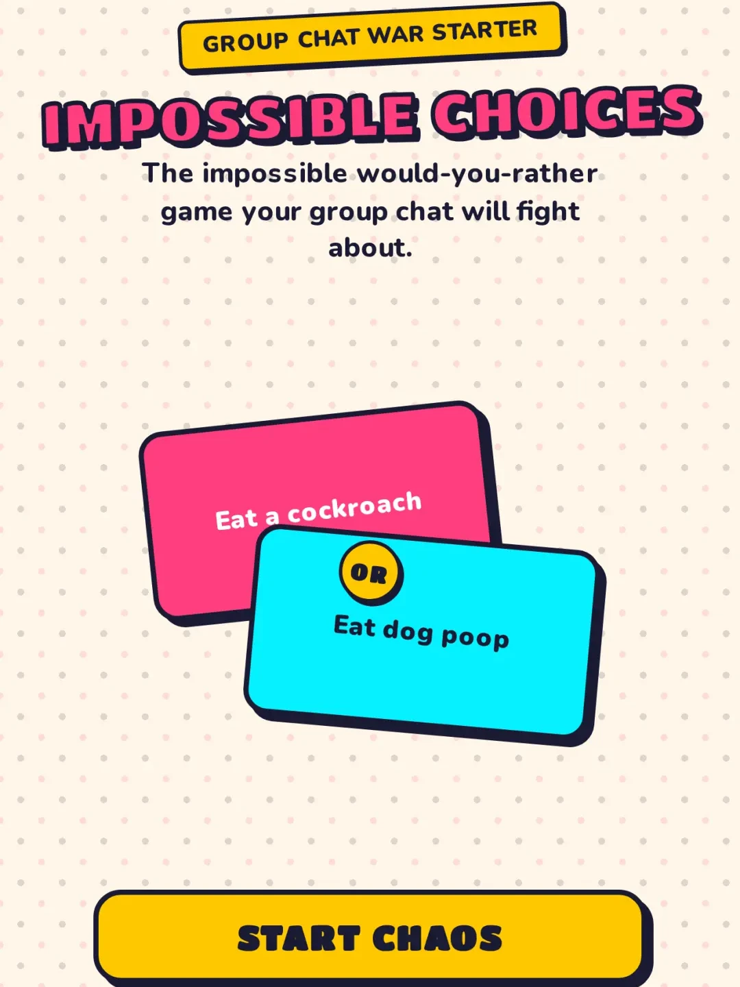 Impossible Choices cover