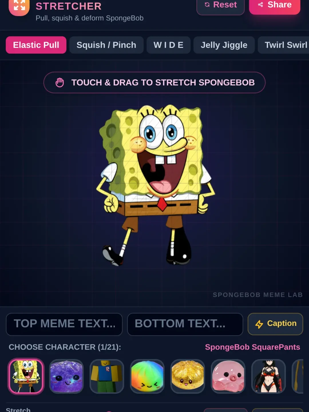 SpongeBob Meme Stretcher #spongebob