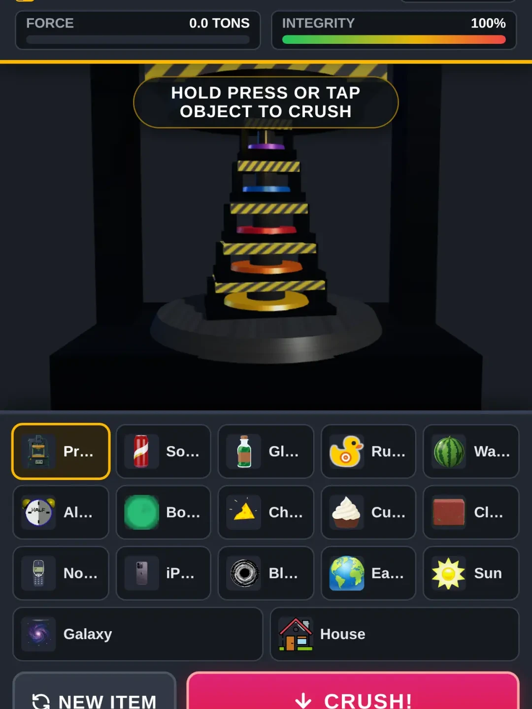 Hydraulic Press Simulator 3D cover