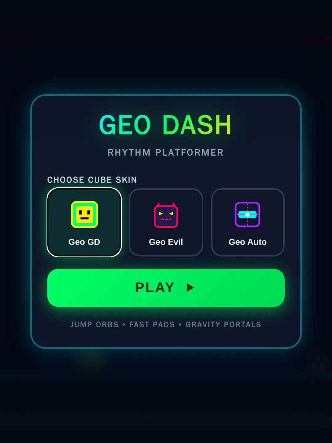 Geo Dash cover