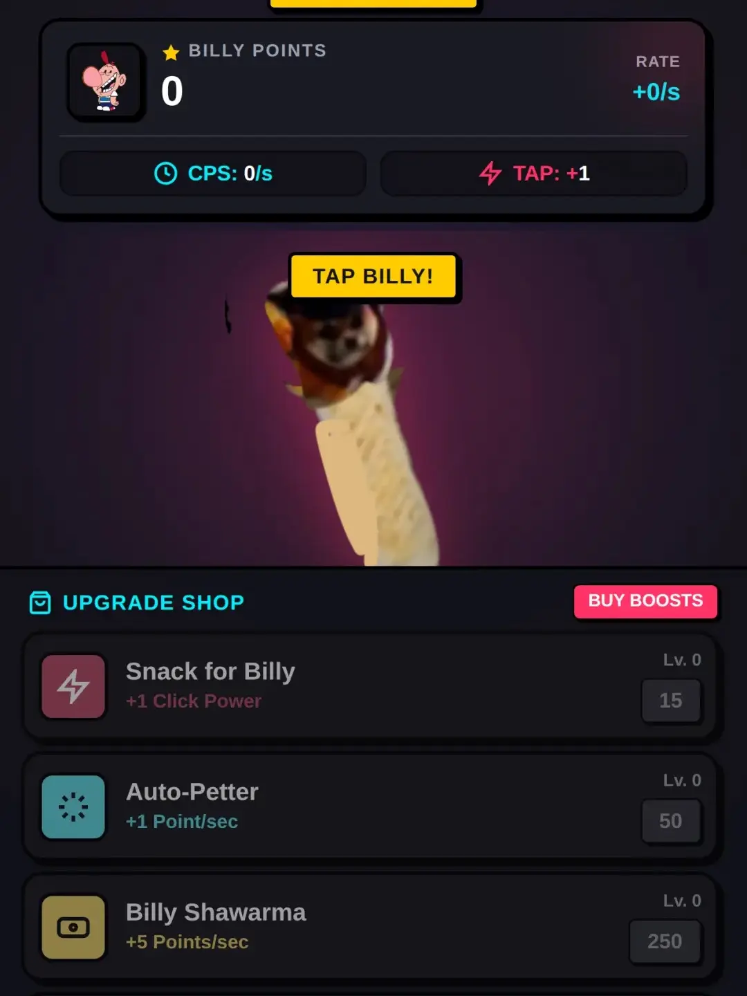 Billy Clicker cover