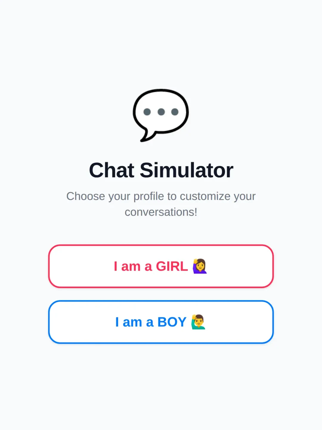 Chat Simulator cover