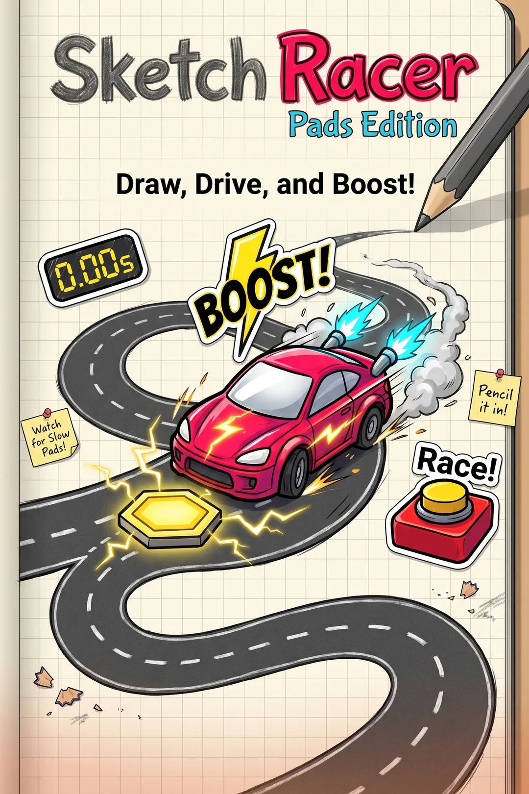 Sketch Racer: Pads Edition