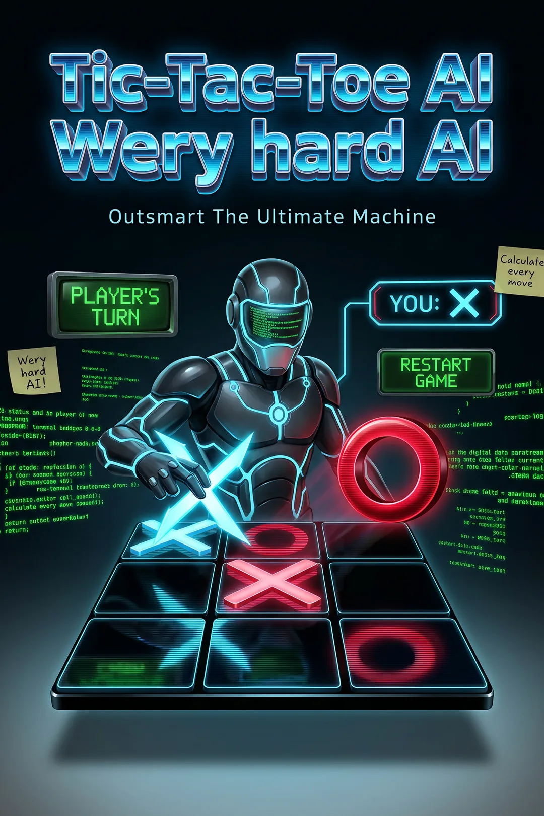 Tic-Tac-Toe AI
Wery hard AI