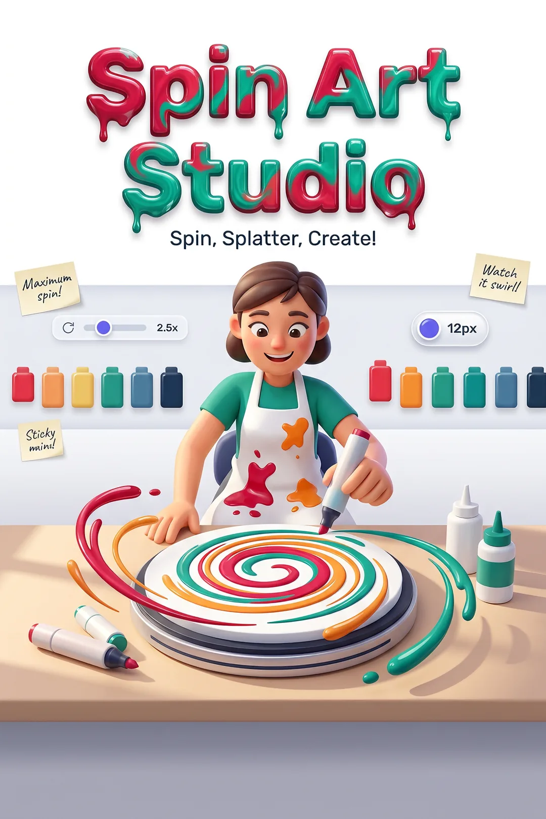 Spin Art Studio