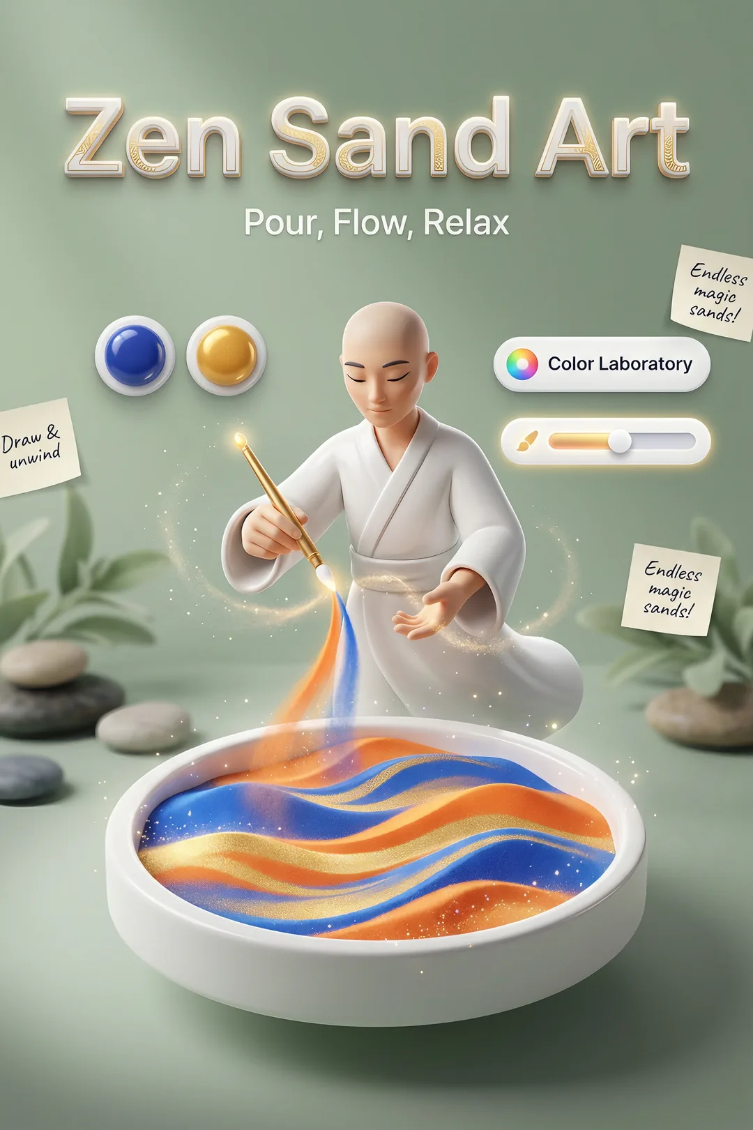 Zen Sand Art