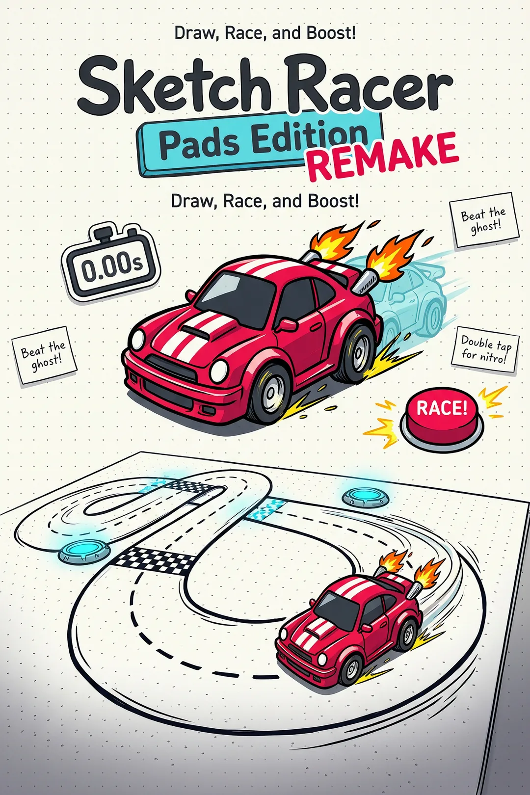 Sketch Racer: Pads Edition REMAKE